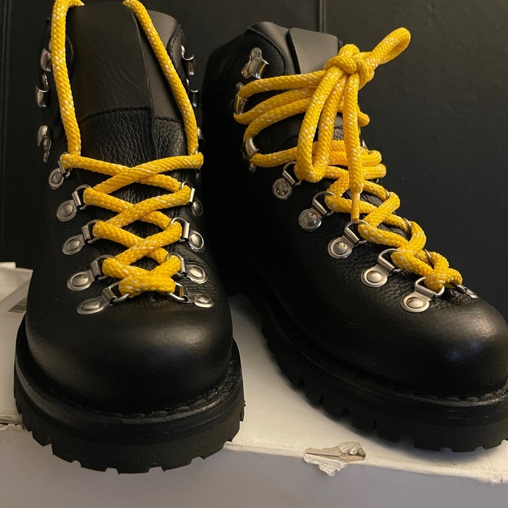 🎁 Proenza Schouler Black and Yellow Ankle Boots BrandNew Never worn